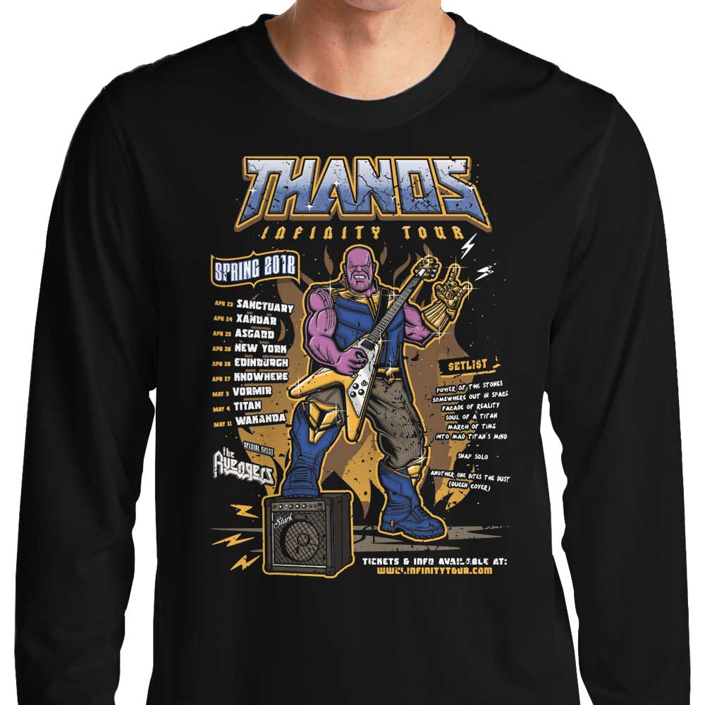 Infinity Tour - Adult & Kids T-Shirts, Sweatshirts & Hoodies apparel design preview 1