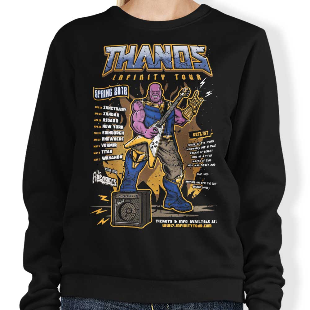 Infinity Tour - Adult & Kids T-Shirts, Sweatshirts & Hoodies apparel design preview 1