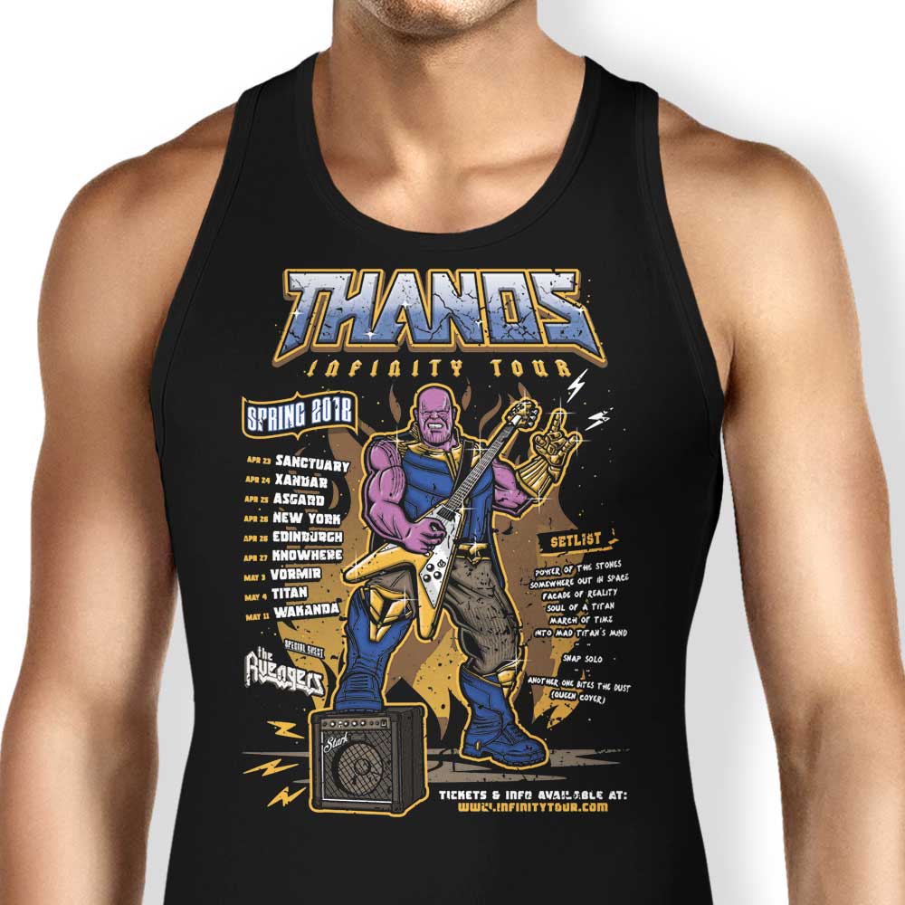 Infinity Tour Tank Top - Adult & Kids T-Shirts, Sweatshirts & Hoodies apparel design preview 1