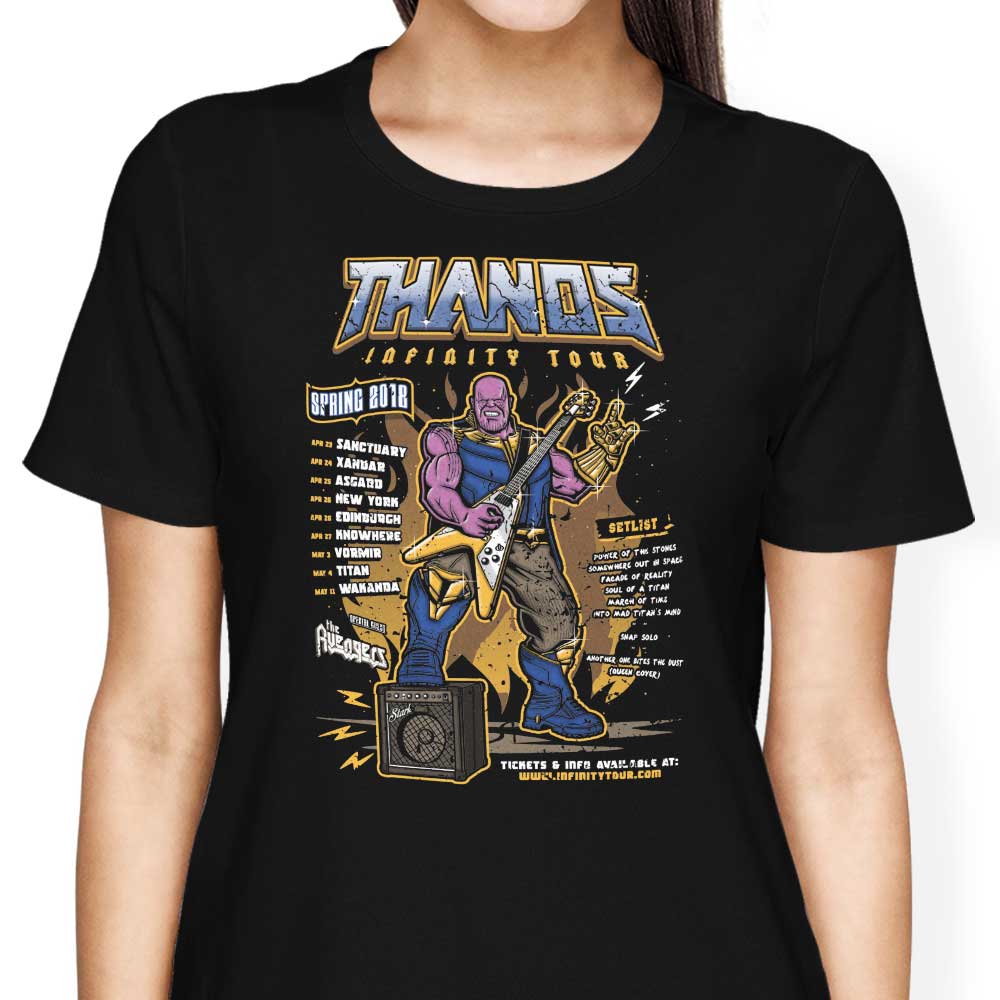 Infinity Tour Women's Apparel - Adult & Kids T-Shirts, Sweatshirts & Hoodies apparel design preview 2