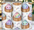 Squishy Dumpling 20 oz Skinny Tumbler Cup With Straw - Adult & Kids T-Shirts, Sweatshirts & Hoodies apparel design preview 1