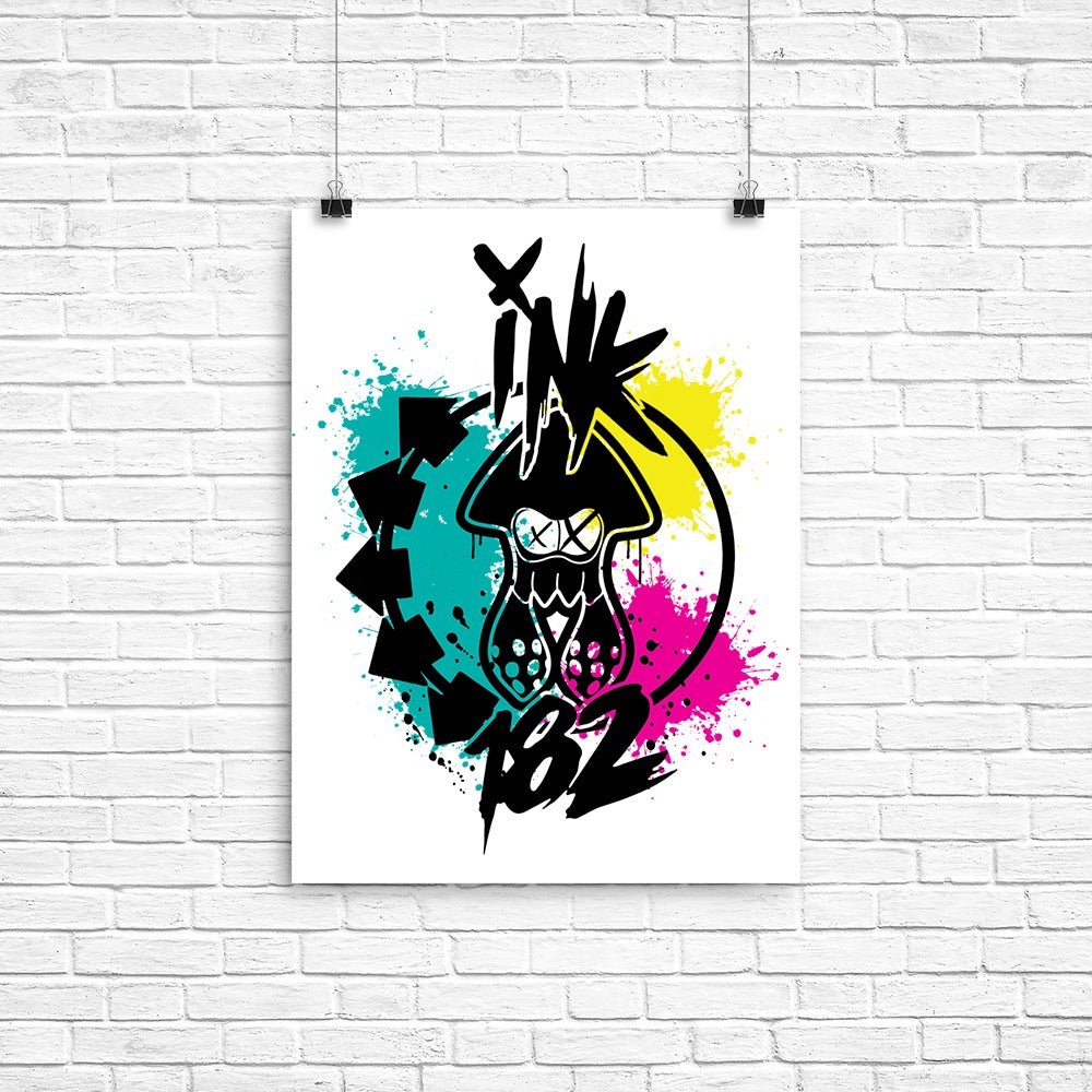 Ink-182 Poster - Adult & Kids T-Shirts, Sweatshirts & Hoodies apparel design preview 1