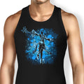 Inked Aqua Tank Top - Adult & Kids T-Shirts, Sweatshirts & Hoodies apparel design preview 1