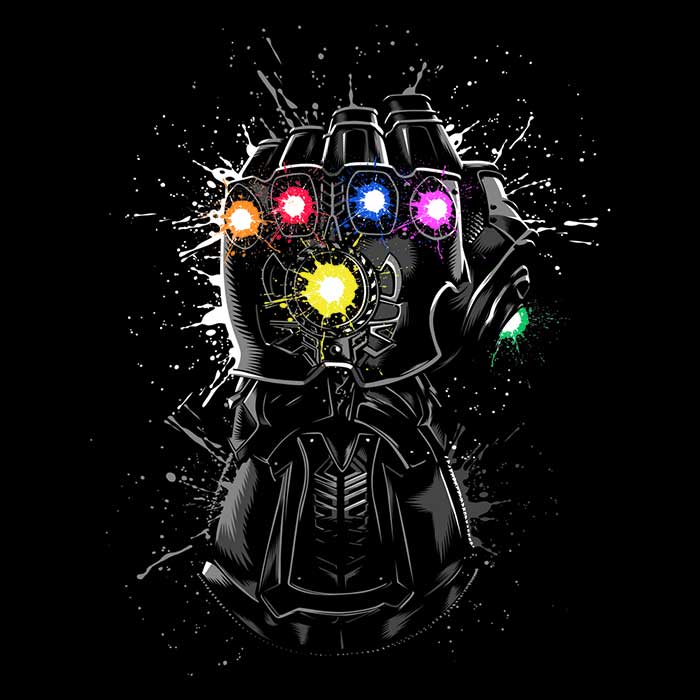 Inked Gauntlet Tank Top - Adult & Kids T-Shirts, Sweatshirts & Hoodies apparel design preview 2
