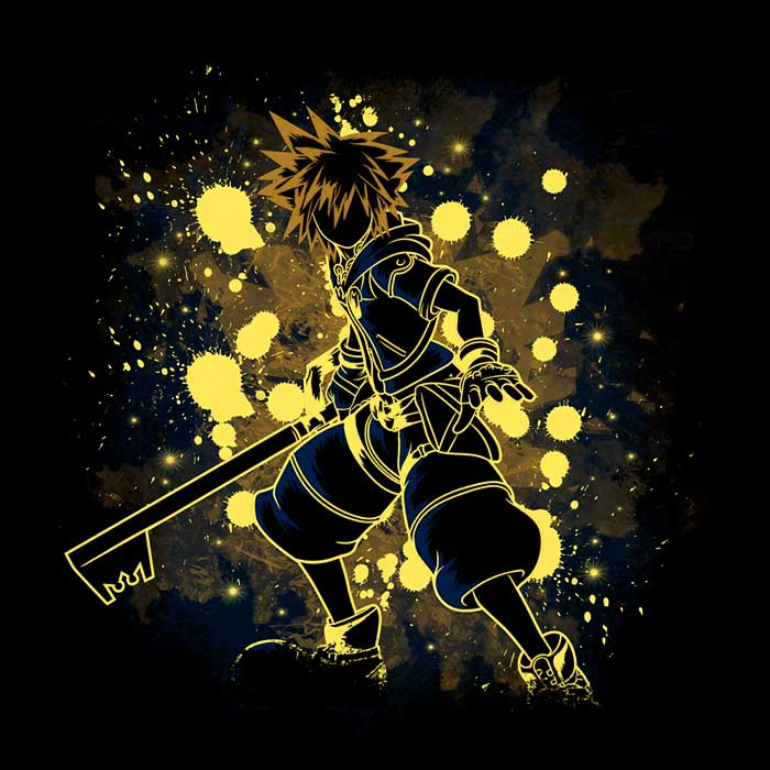 Inked Keyblade Tank Top - Adult & Kids T-Shirts, Sweatshirts & Hoodies apparel design preview 2