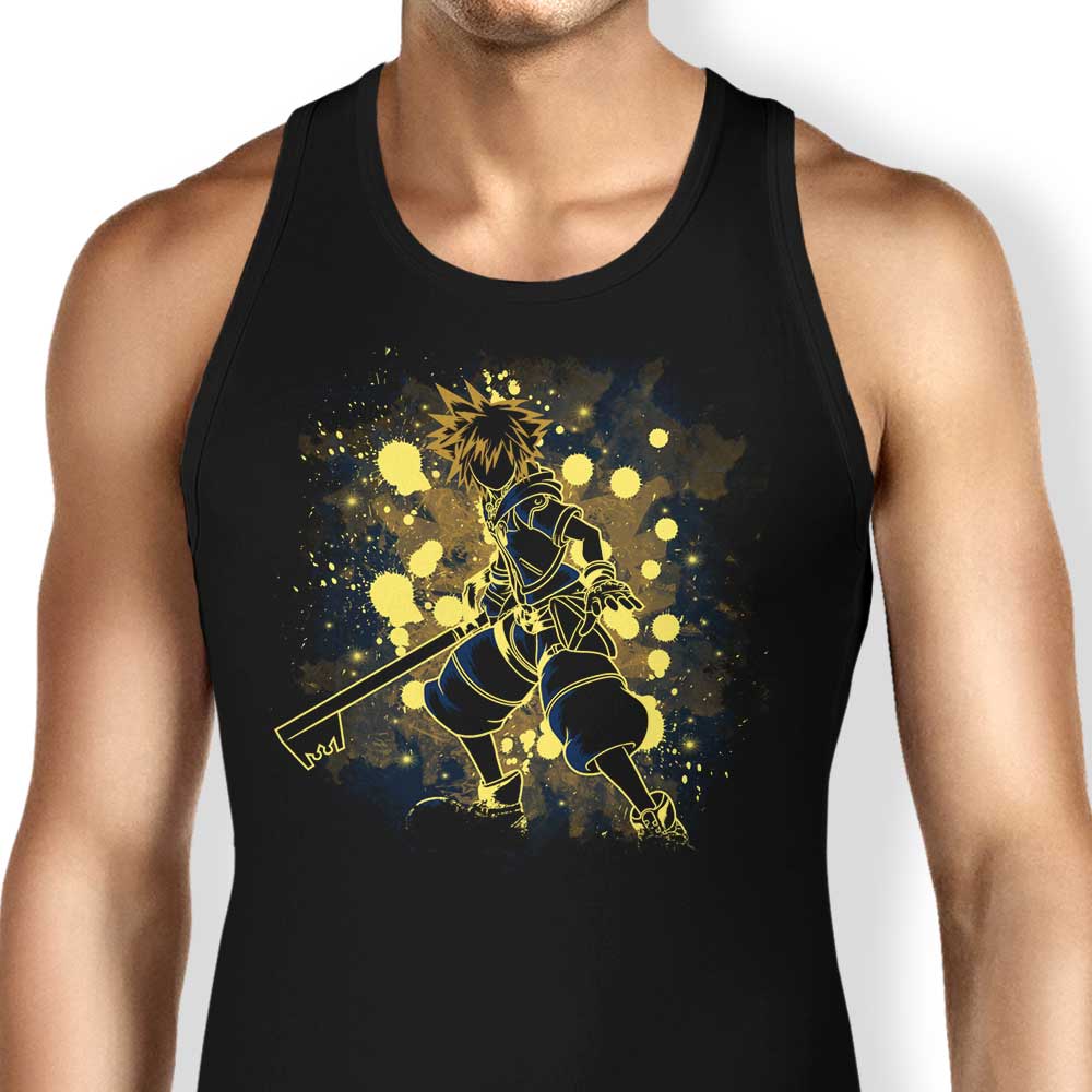 Inked Keyblade Tank Top - Adult & Kids T-Shirts, Sweatshirts & Hoodies apparel design preview 1