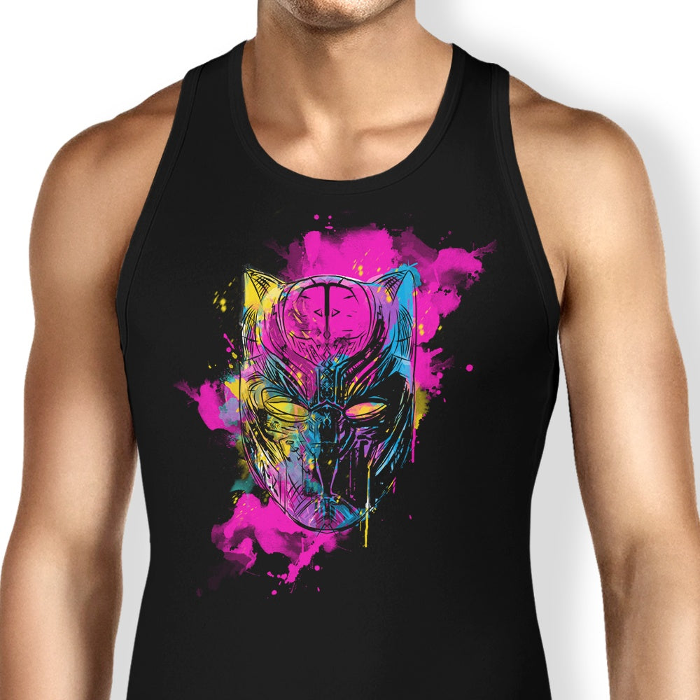 Inked Panther Tank Top - Adult & Kids T-Shirts, Sweatshirts & Hoodies apparel design preview 1