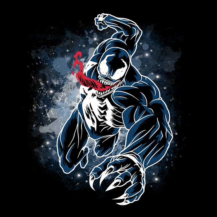 Inked Symbiote - Adult & Kids T-Shirts, Sweatshirts & Hoodies apparel design preview 2