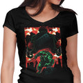 Inner Fury Women's V-Neck - Adult & Kids T-Shirts, Sweatshirts & Hoodies apparel design preview 1