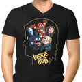 Inside Bob Men's V-Neck - Adult & Kids T-Shirts, Sweatshirts & Hoodies apparel design preview 1