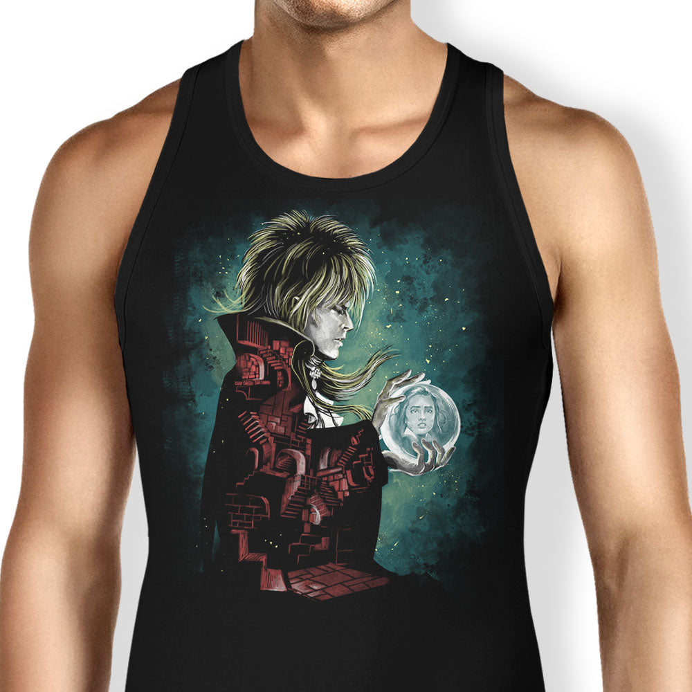 Inside the Labyrinth Tank Top - Adult & Kids T-Shirts, Sweatshirts & Hoodies apparel design preview 1