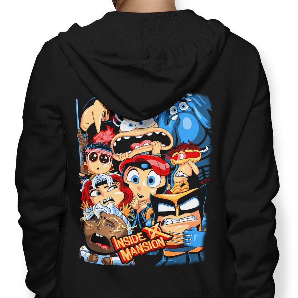 Inside X Mansion - Adult & Kids T-Shirts, Sweatshirts & Hoodies apparel design preview 1