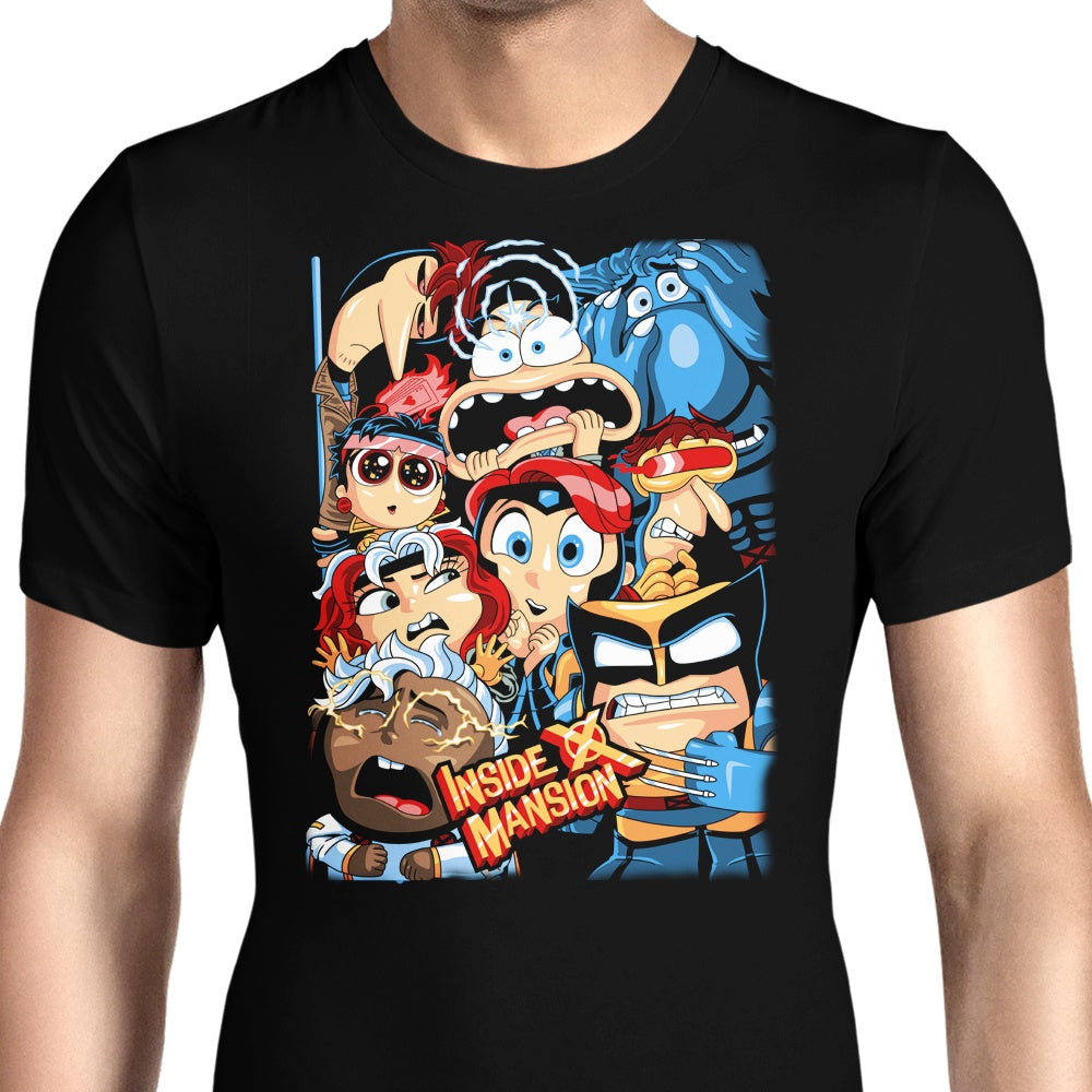 Inside X Mansion Men's Apparel - Adult & Kids T-Shirts, Sweatshirts & Hoodies apparel design preview 1