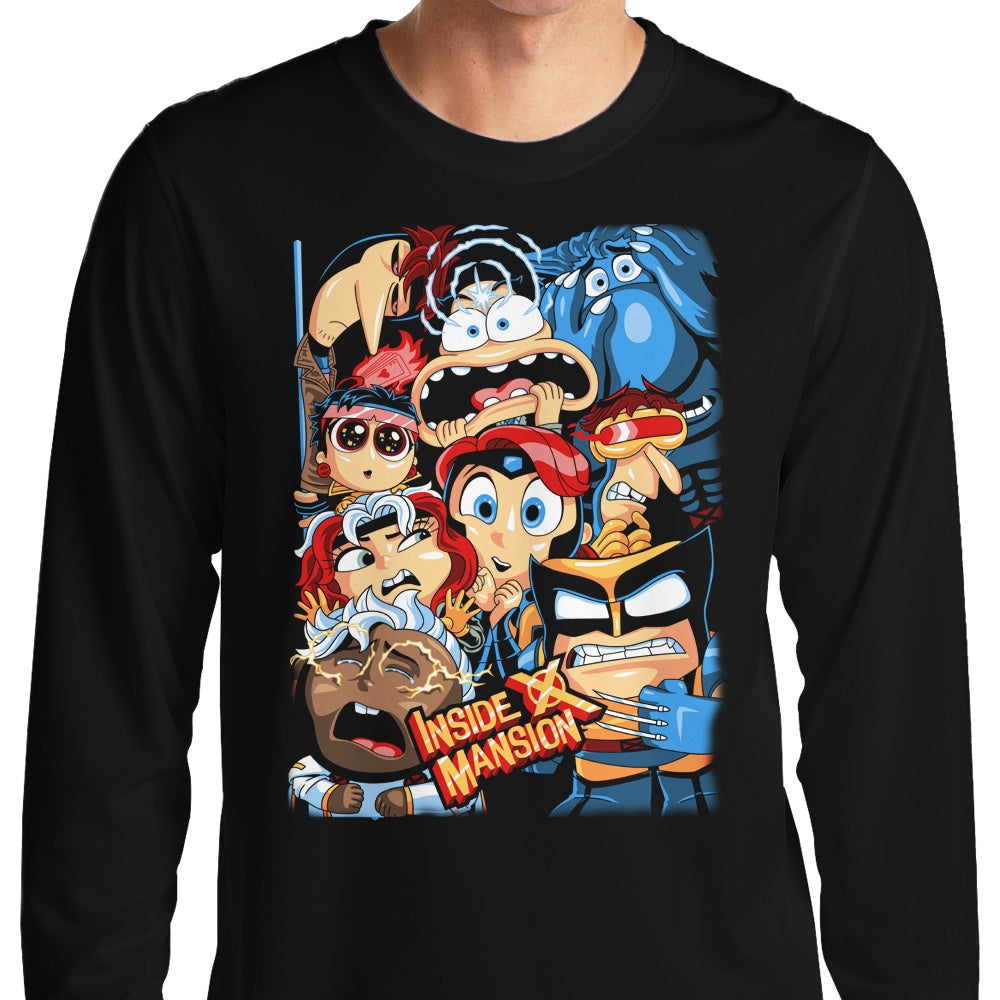 Inside X Mansion - Adult & Kids T-Shirts, Sweatshirts & Hoodies apparel design preview 1