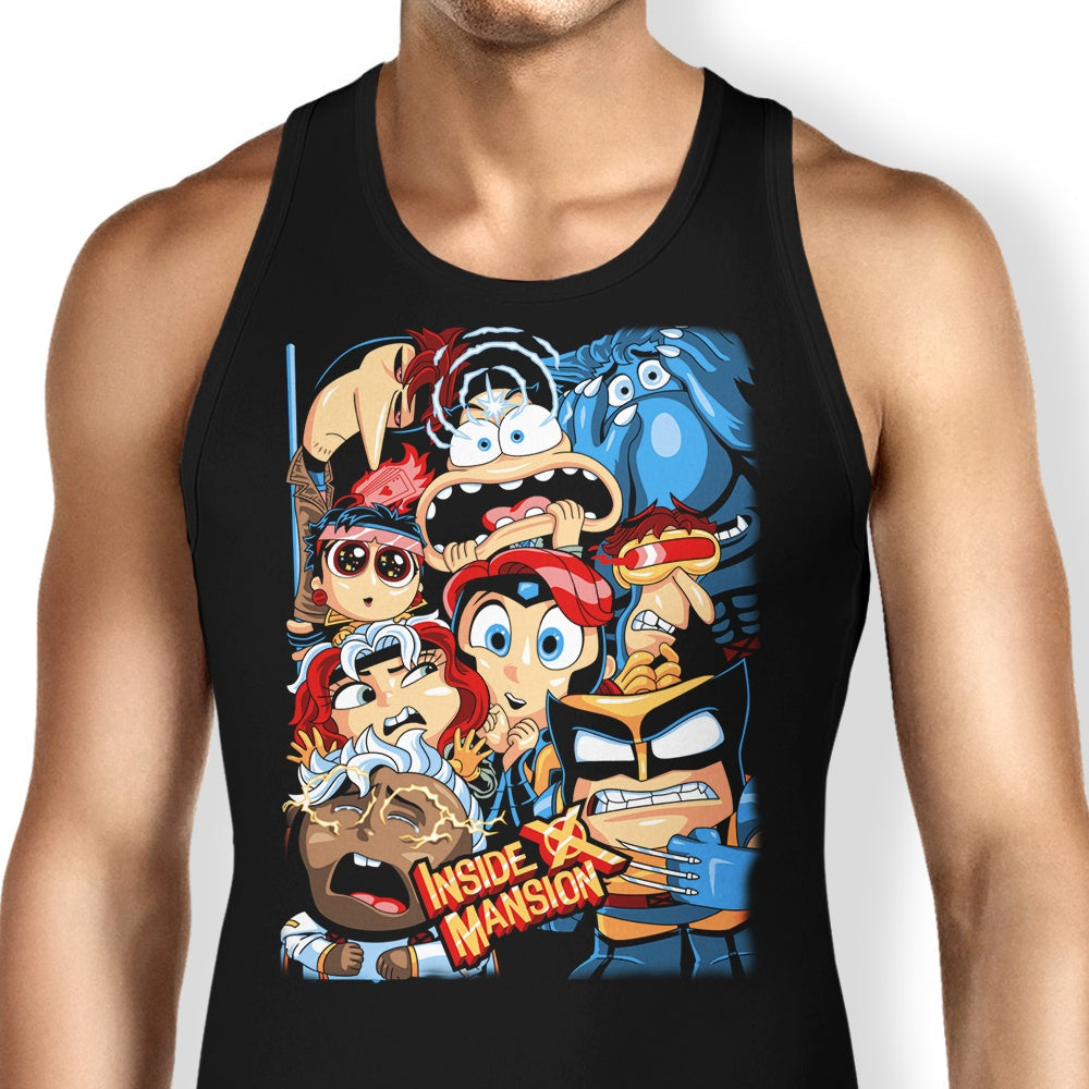 Inside X Mansion Tank Top - Adult & Kids T-Shirts, Sweatshirts & Hoodies apparel design preview 1