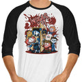 Insides Out 2 3/4 Sleeve Raglan - Adult & Kids T-Shirts, Sweatshirts & Hoodies apparel design preview 1