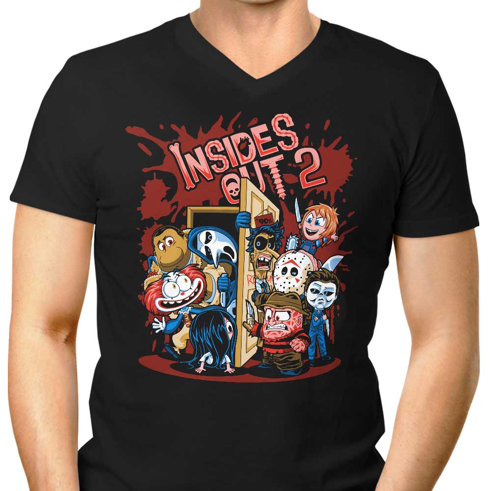 Insides Out 2 Men's V-Neck - Adult & Kids T-Shirts, Sweatshirts & Hoodies apparel design preview 1