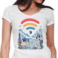 Internet Explorer Women's V-Neck - Adult & Kids T-Shirts, Sweatshirts & Hoodies apparel design preview 1