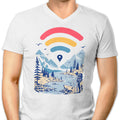 Internet Explorer Men's V-Neck - Adult & Kids T-Shirts, Sweatshirts & Hoodies apparel design preview 1