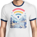 Internet Explorer Ringer - Adult & Kids T-Shirts, Sweatshirts & Hoodies apparel design preview 1