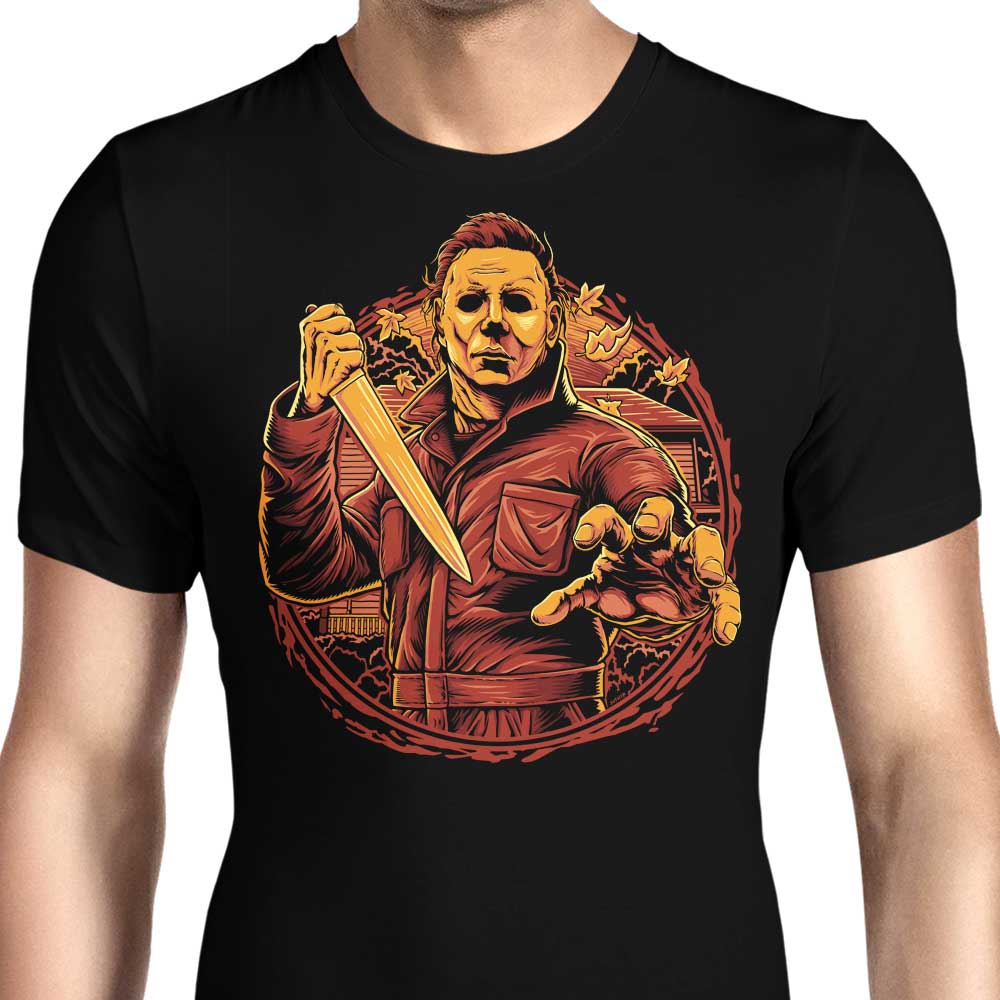Into Haddonfield Men's Apparel - Adult & Kids T-Shirts, Sweatshirts & Hoodies apparel design preview 1