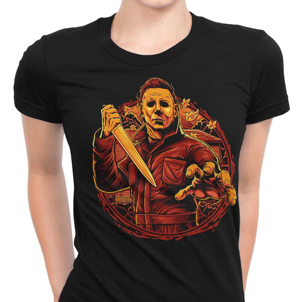 Into Haddonfield Women's Apparel - Adult & Kids T-Shirts, Sweatshirts & Hoodies apparel design preview 1