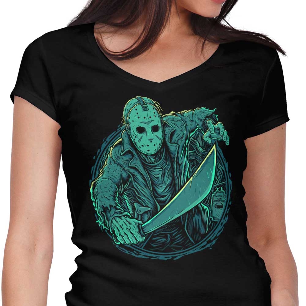 Into the Lake Women's V-Neck - Adult & Kids T-Shirts, Sweatshirts & Hoodies apparel design preview 1