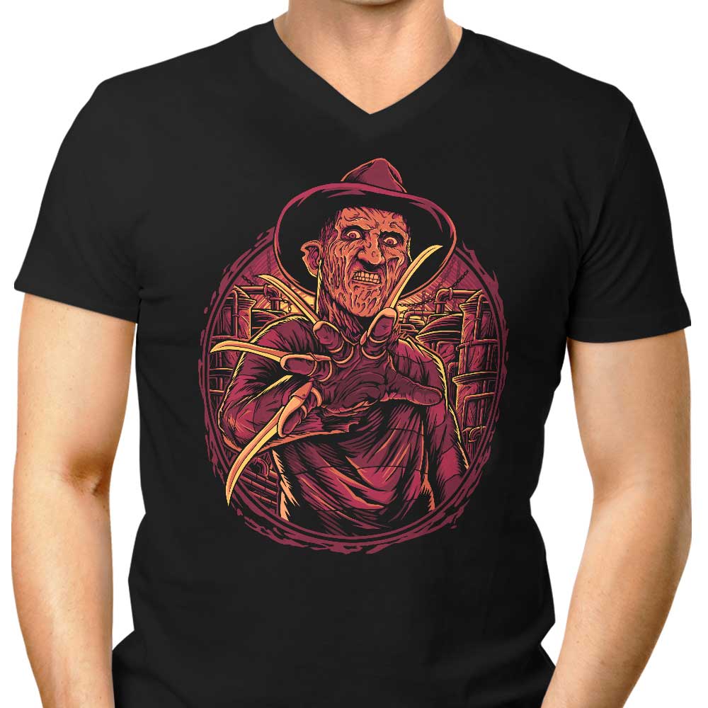 Into the Nightmare Men's V-Neck - Adult & Kids T-Shirts, Sweatshirts & Hoodies apparel design preview 1
