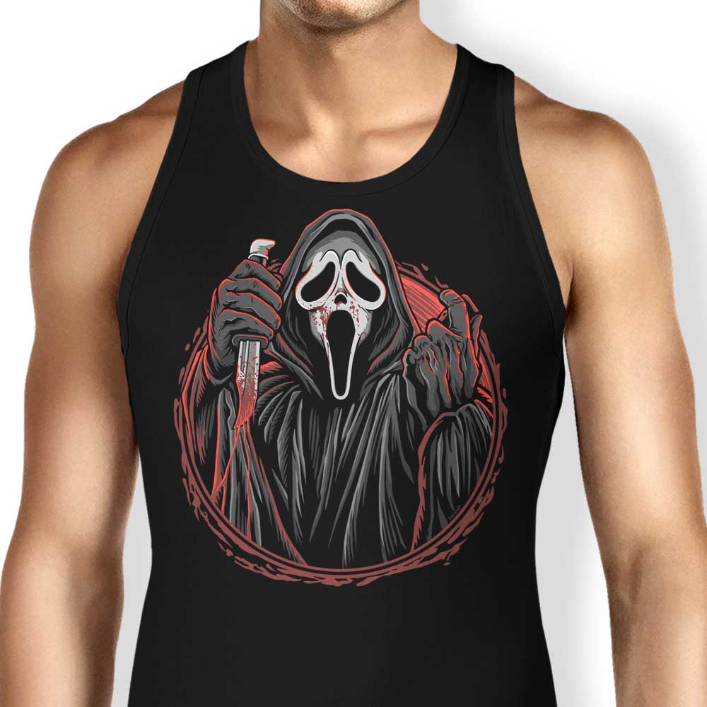 Into Woodsboro Tank Top - Adult & Kids T-Shirts, Sweatshirts & Hoodies apparel design preview 1