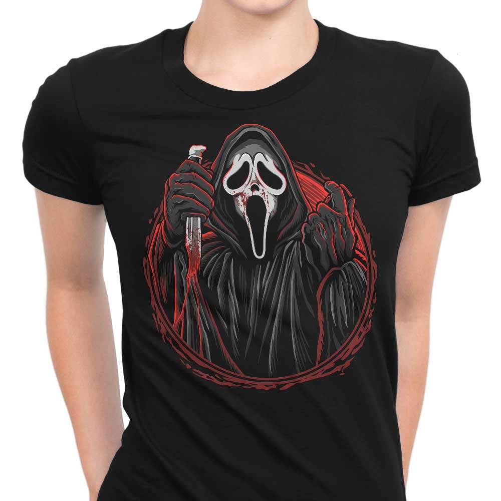 Into Woodsboro Women's Apparel - Adult & Kids T-Shirts, Sweatshirts & Hoodies apparel design preview 1