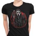 Into Woodsboro Women's Apparel - Adult & Kids T-Shirts, Sweatshirts & Hoodies apparel design preview 1
