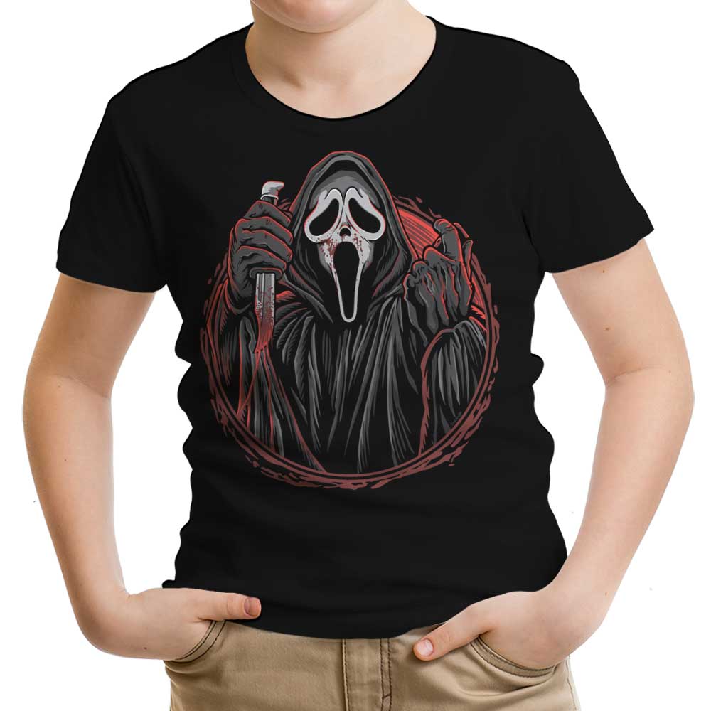 Into Woodsboro Youth Apparel - Adult & Kids T-Shirts, Sweatshirts & Hoodies apparel design preview 1
