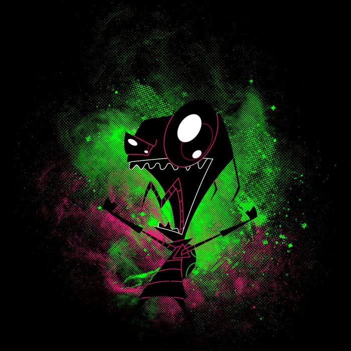 Invader Art Youth Apparel - Adult & Kids T-Shirts, Sweatshirts & Hoodies apparel design preview 2