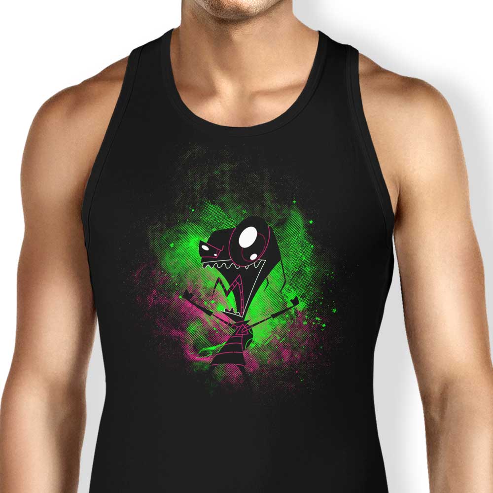 Invader Art Tank Top - Adult & Kids T-Shirts, Sweatshirts & Hoodies apparel design preview 1