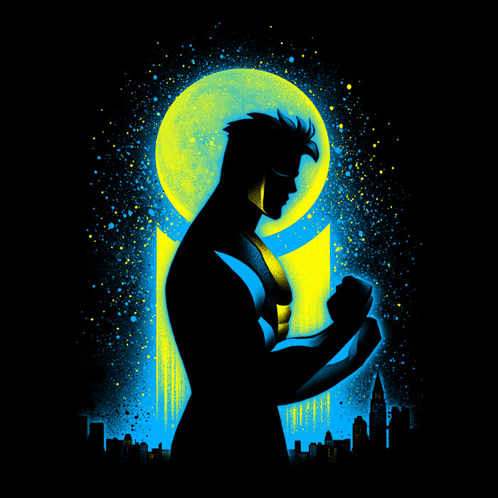 Invincible Boy - Adult & Kids T-Shirts, Sweatshirts & Hoodies apparel design preview 2