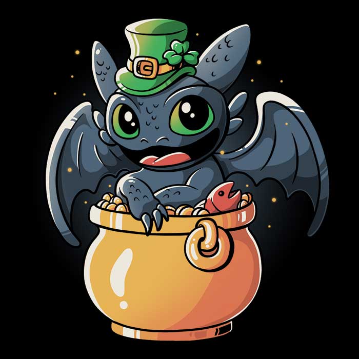 Irish Dragon Men's Apparel - Adult & Kids T-Shirts, Sweatshirts & Hoodies apparel design preview 2