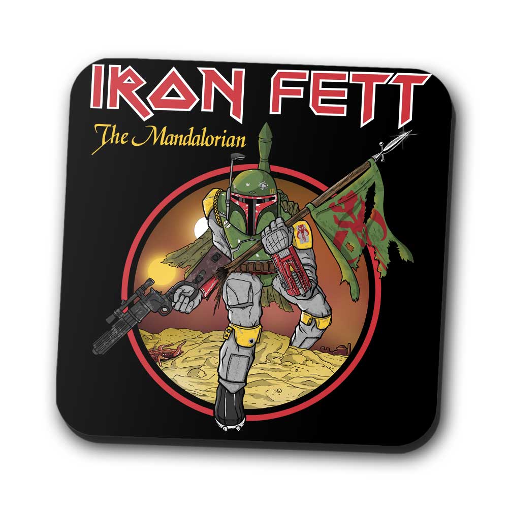 Iron Fett Coasters - Adult & Kids T-Shirts, Sweatshirts & Hoodies apparel design preview 1