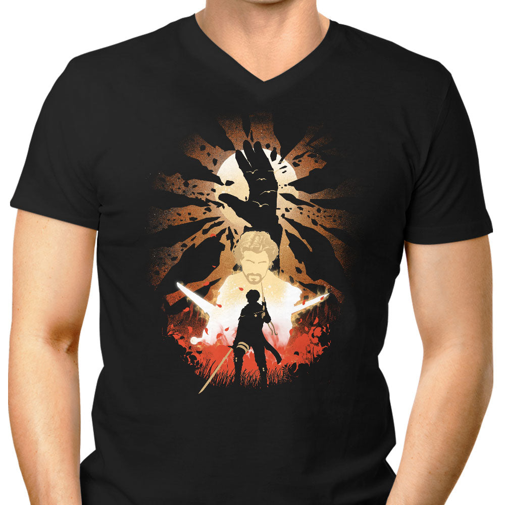 Iron Resolve Men's V-Neck - Adult & Kids T-Shirts, Sweatshirts & Hoodies apparel design preview 1