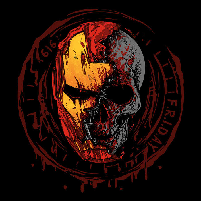 Iron Zombie - Adult & Kids T-Shirts, Sweatshirts & Hoodies apparel design preview 2