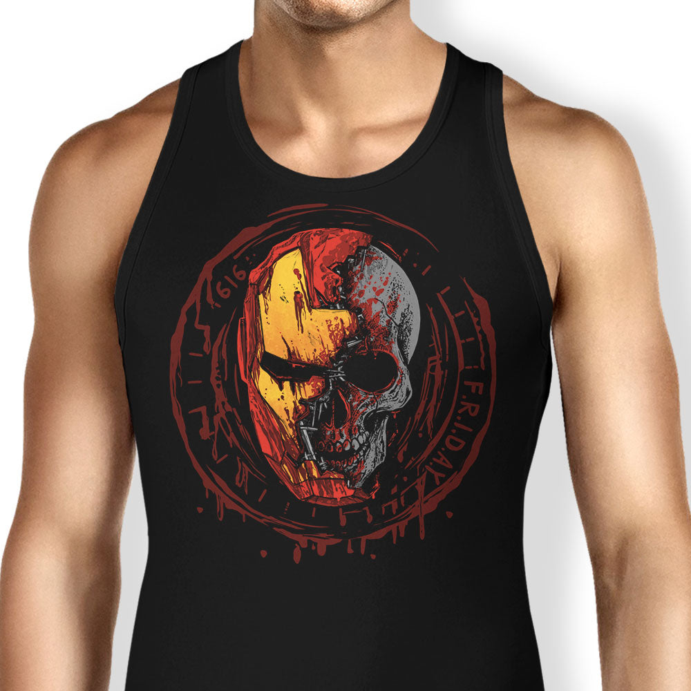 Iron Zombie Tank Top - Adult & Kids T-Shirts, Sweatshirts & Hoodies apparel design preview 1