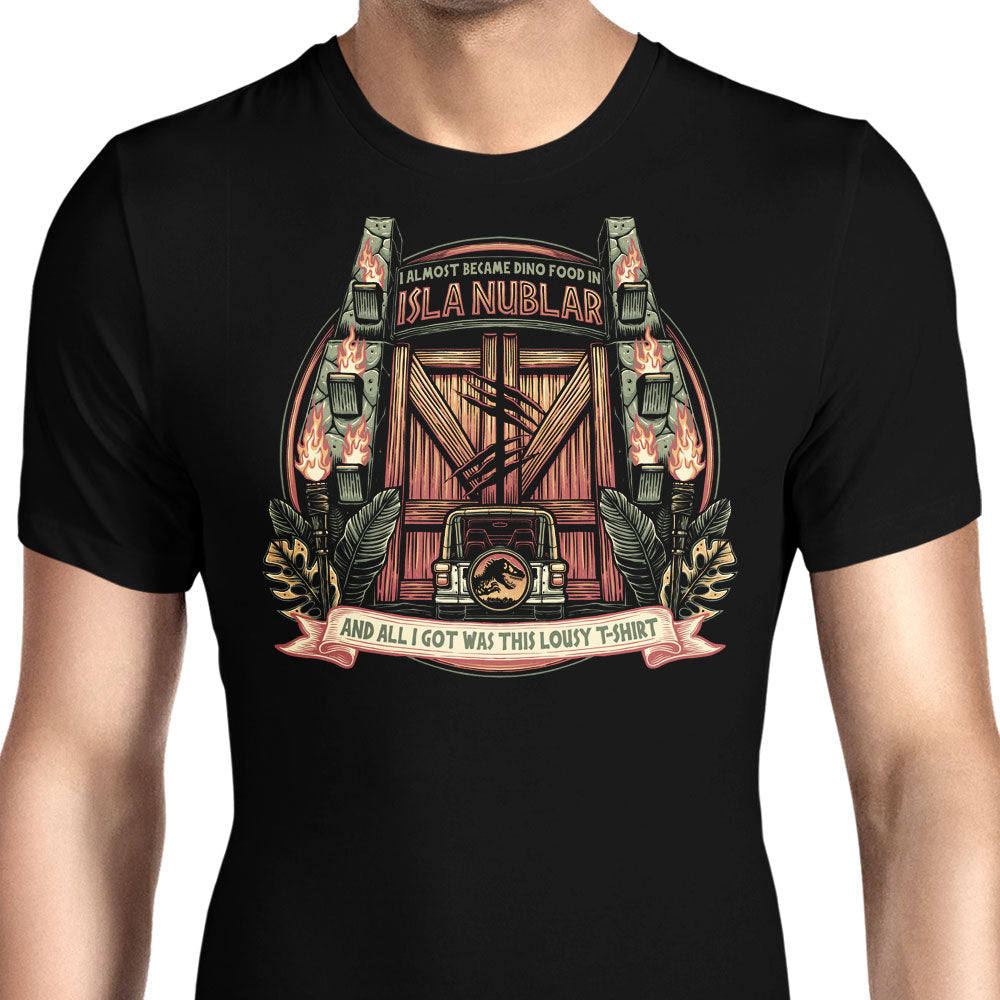 Isla Nublar Souvenir Men's Apparel - Adult & Kids T-Shirts, Sweatshirts & Hoodies apparel design preview 1