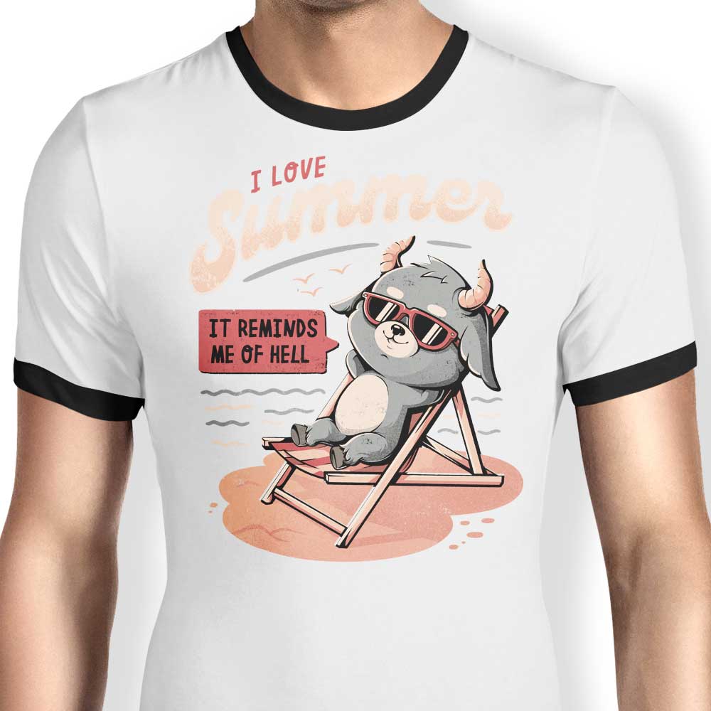 It Reminds Me Of Hell Ringer - Adult & Kids T-Shirts, Sweatshirts & Hoodies apparel design preview 1