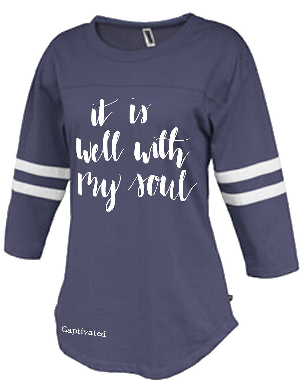 Sassy Frass Captivated Well With My Soul Rally Jersey - Adult & Kids T-Shirts, Sweatshirts & Hoodies apparel design preview 1