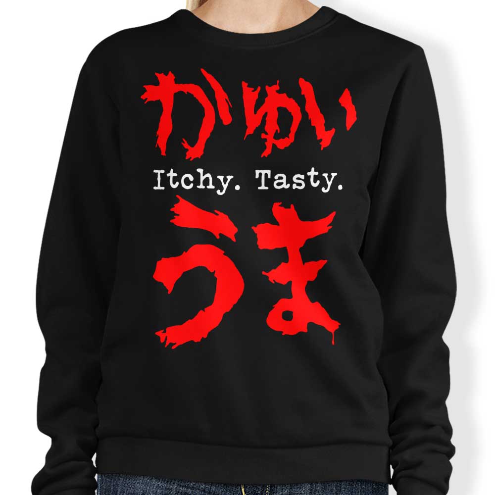 Itchy. Tasty. - Adult & Kids T-Shirts, Sweatshirts & Hoodies apparel design preview 1