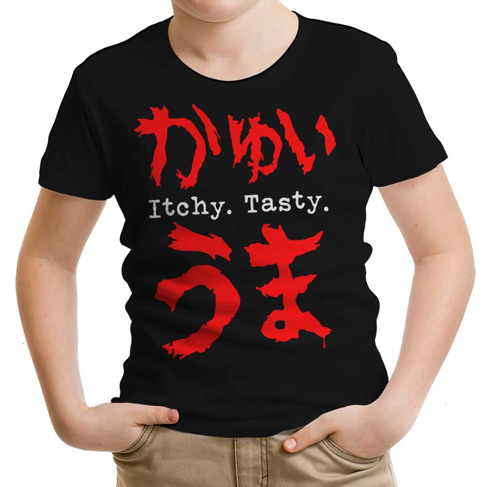 Itchy. Tasty. Youth Apparel - Adult & Kids T-Shirts, Sweatshirts & Hoodies apparel design preview 1