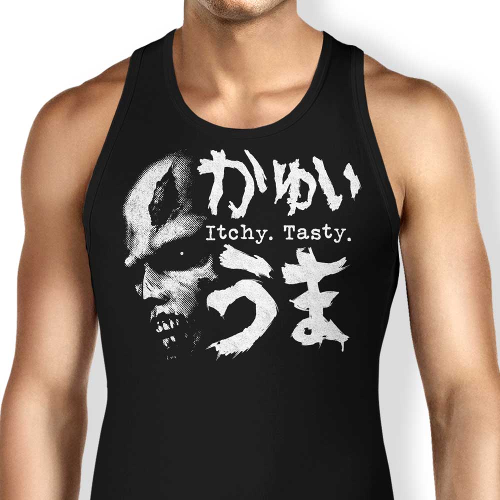 Itchy, Tasty Z Tank Top - Adult & Kids T-Shirts, Sweatshirts & Hoodies apparel design preview 1