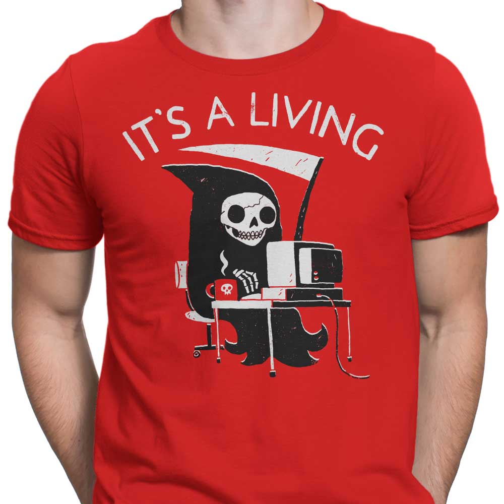 It's a Living Men's Apparel - Adult & Kids T-Shirts, Sweatshirts & Hoodies apparel design preview 2
