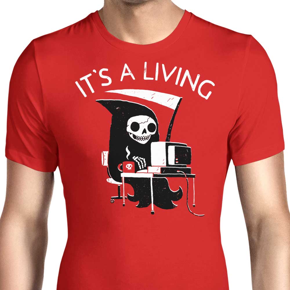 It's a Living Men's Apparel - Adult & Kids T-Shirts, Sweatshirts & Hoodies apparel design preview 1