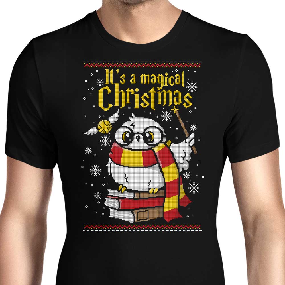 It's a Magical Christmas Men's Apparel - Adult & Kids T-Shirts, Sweatshirts & Hoodies apparel design preview 1