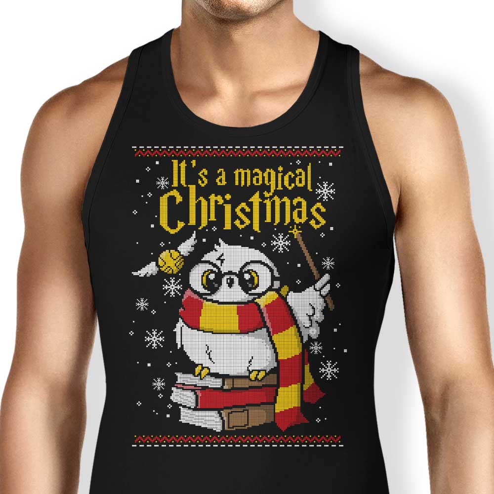 It's a Magical Christmas Tank Top - Adult & Kids T-Shirts, Sweatshirts & Hoodies apparel design preview 1